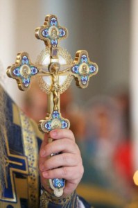 Божественная литургия в храме в честь Успения Пресвятой Богородицы п. Возрождение Хвалынского района