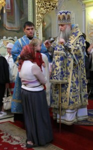 Всенощное бдение в Покровском храме Саратова