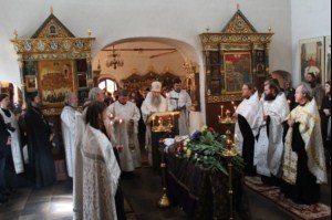Отпевание Марины Андреевны Журинской