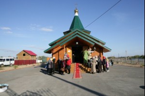 Всенощное бдение в храме преподобного Сергия Радонежского с. Кошели Воскресенского района
