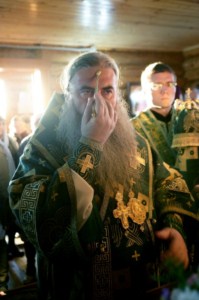 Всенощное бдение в храме преподобного Сергия Радонежского с. Кошели Воскресенского района