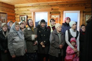 Всенощное бдение в храме преподобного Сергия Радонежского с. Кошели Воскресенского района