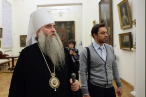 Владыка Лонгин принял участие в презентации выставки «Династия Романовых в портретах и реликвиях»