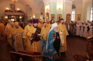 Митрополит Лонгин принял участие в торжествах по случаю 70-летия Митрополита Симбирского и Новоспасского Прокла