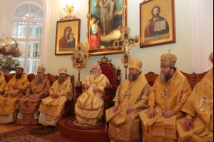 Митрополит Лонгин принял участие в торжествах по случаю 70-летия Митрополита Симбирского и Новоспасского Прокла