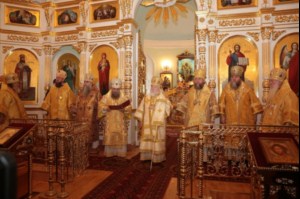 Митрополит Лонгин принял участие в торжествах по случаю 70-летия Митрополита Симбирского и Новоспасского Прокла