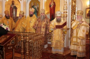 Митрополит Лонгин принял участие в торжествах по случаю 70-летия Митрополита Симбирского и Новоспасского Прокла