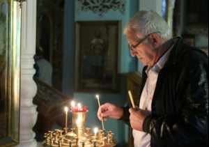 Всенощное бдение в Духосошественском кафедральном соборе Саратова