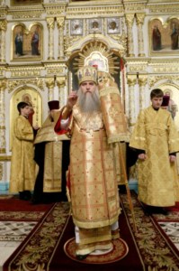 Всенощное бдение в Духосошественском кафедральном соборе Саратова