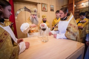 Великое освящение Сретенского храма