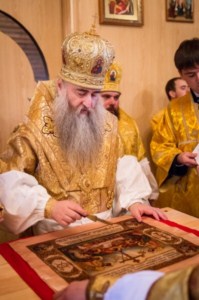 Великое освящение Сретенского храма