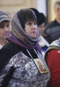 Божественная литургия в храме в честь Казанской иконы Божией Матери Саратова