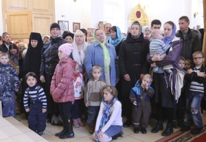 Божественная литургия в храме в честь Казанской иконы Божией Матери Саратова
