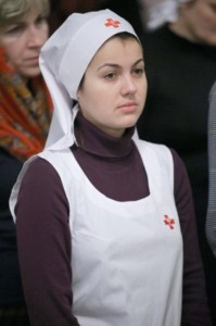 Крещальная литургия в Свято-Троицком соборе Саратова