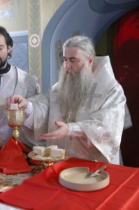 Крещальная литургия в Свято-Троицком соборе Саратова