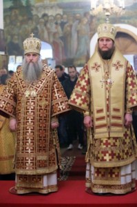 Божественная литургия в храме в честь Покрова Божией Матери г.Покровска (Энгельса)
