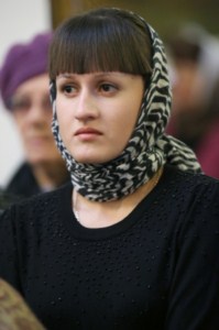 Божественная литургия в храме в честь Покрова Божией Матери г.Покровска (Энгельса)
