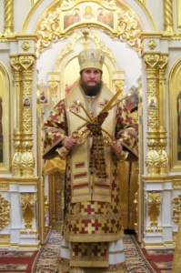 Божественная литургия в храме в честь Покрова Божией Матери г.Покровска (Энгельса)