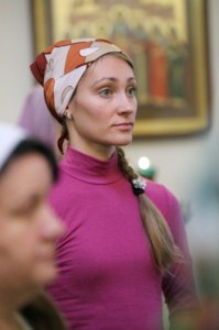 Божественная литургия в храме в честь Покрова Божией Матери г.Покровска (Энгельса)