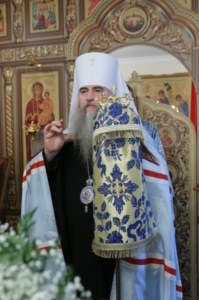 Божественная литургия в храме в честь иконы Божией Матери «Скоропослушница» пос. Шиханы-1