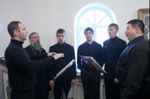 Божественная литургия в храме в честь иконы Божией Матери «Скоропослушница» пос. Шиханы-1