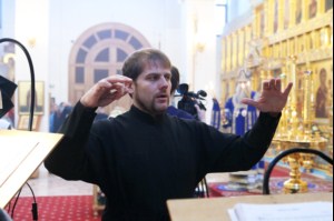 Божественная литургия в Свято-Алексиевском женском монастыре Саратова