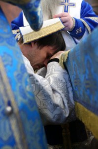 Божественная литургия в Свято-Алексиевском женском монастыре Саратова
