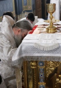 Крещальная Литургия в Свято-Троицком соборе г.Саратова