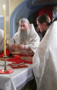 Крещальная Литургия в Свято-Троицком соборе г.Саратова