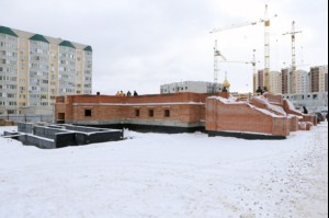 Чин основания храма во имя преподобного Сергия Радонежского города Саратова