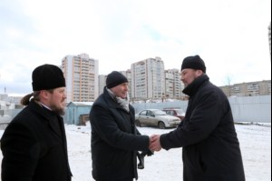 Чин основания храма во имя преподобного Сергия Радонежского города Саратова