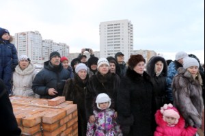 Чин основания храма во имя преподобного Сергия Радонежского города Саратова