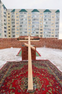 Чин основания храма во имя преподобного Сергия Радонежского города Саратова