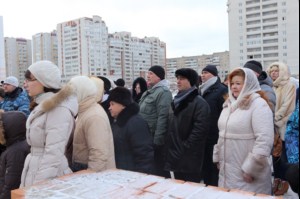Чин основания храма во имя преподобного Сергия Радонежского города Саратова