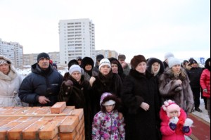 Чин основания храма во имя преподобного Сергия Радонежского города Саратова