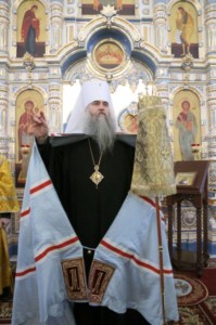 Первая Божественная литургия в Петропавловском храме Аткарска