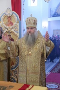 Первая Божественная литургия в Петропавловском храме Аткарска