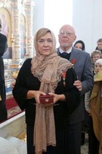 Первая Божественная литургия в Петропавловском храме Аткарска
