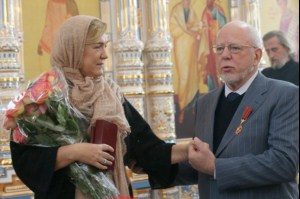 Первая Божественная литургия в Петропавловском храме Аткарска