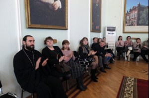 Первая Божественная литургия в Петропавловском храме Аткарска