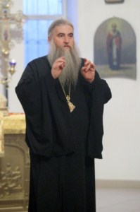 Всенощное бдение в храме в честь Благовещения Пресвятой Богородицы Вольска