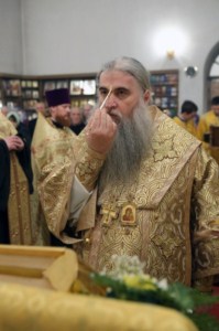 Всенощное бдение в храме в честь Благовещения Пресвятой Богородицы Вольска