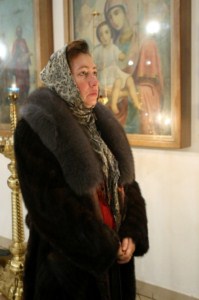 Всенощное бдение в храме в честь Благовещения Пресвятой Богородицы Вольска