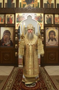 Всенощное бдение в храме в честь Благовещения Пресвятой Богородицы Вольска