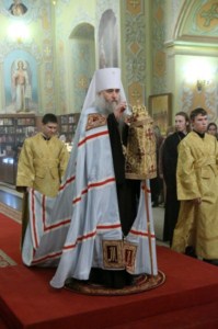 Всенощное бдение в Покровском храме города Саратова