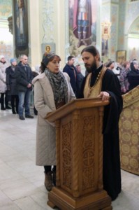 Всенощное бдение в Покровском храме города Саратова