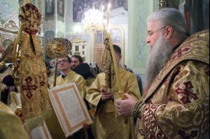 Всенощное бдение в Покровском храме города Саратова