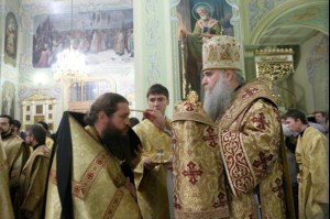 Всенощное бдение в Покровском храме города Саратова
