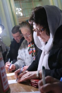Всенощное бдение в Покровском храме города Саратова