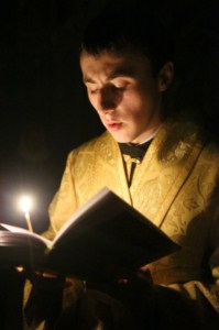 Всенощное бдение в Свято-Троицком соборе г.Саратова